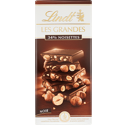 Chocolat Blanc au Amandes Lindt Les Grandes 150g