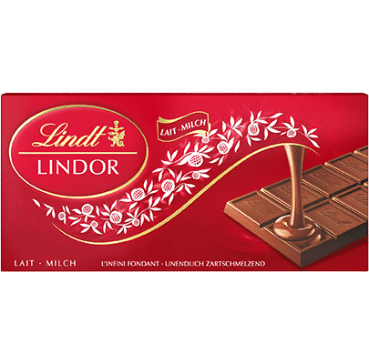 Lindt Lindor Lait Noisettes TAB 100G - Bonheur Home