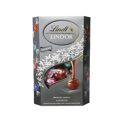 Cornet LINDOR Assortis Silver (337gr)