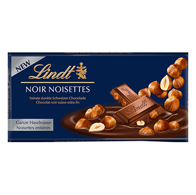 Lindt Tablette Noir Noisettes (100gr) – Swiss Chocolates