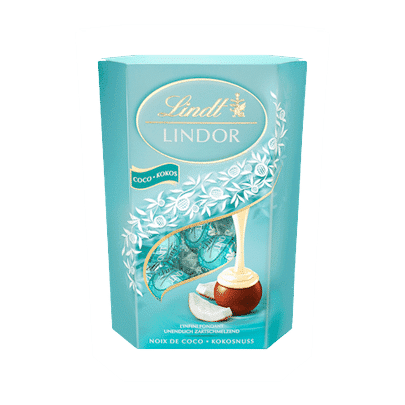 Cornet LINDOR Pistache (200gr) – Swiss Chocolates