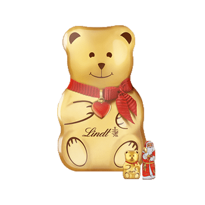 Coffret Ours Métal 500gr (40 Bouchées Lindt)