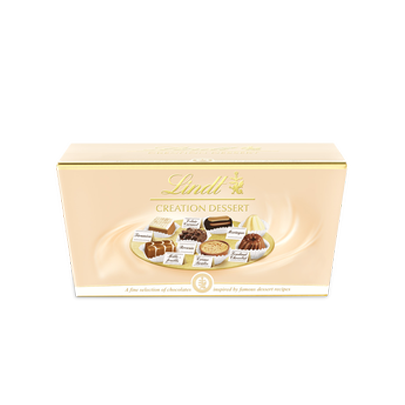 Création Dessert boîte de chocolats, 173 g, assortiment – Lindt : Boite
